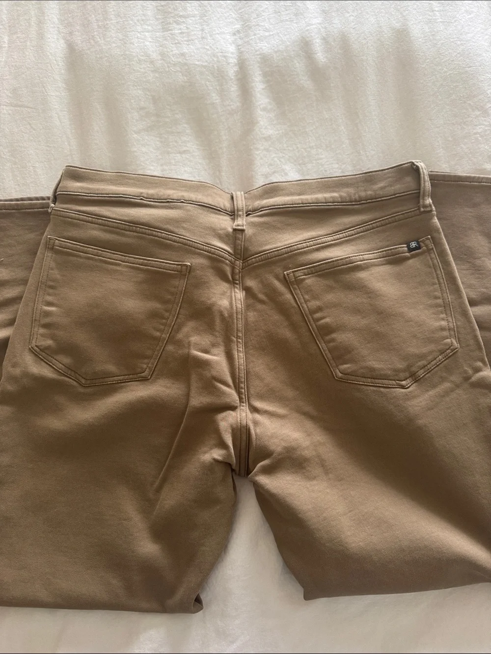 Banana Republic Men's Slim Straight Jeans in Tan